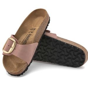 BIRKENSTOCK Madrid Big Buckle Nubuck Leather